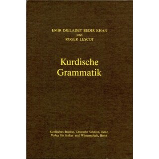 Kurdische Grammatik Kurman&ccedil;i-Dialekt